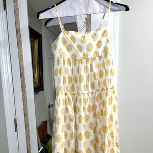 J. Crew midi dress, Size 6, Blockprint